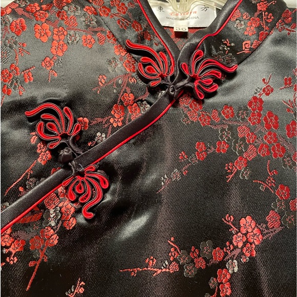 Vintage Traditional Chinese Qipao Style Cheongsam Dress. Size 6. Like New. - Picture 2 of 8